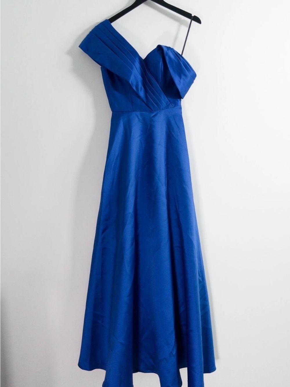 Jovani One-Shoulder Royal Blue Evening Gown